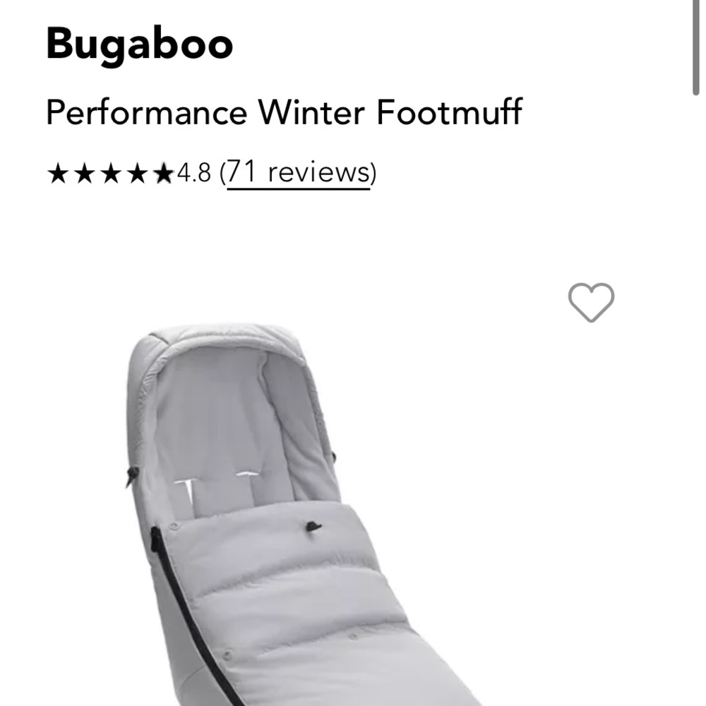 Bugaboo High Perfromance Footmuff